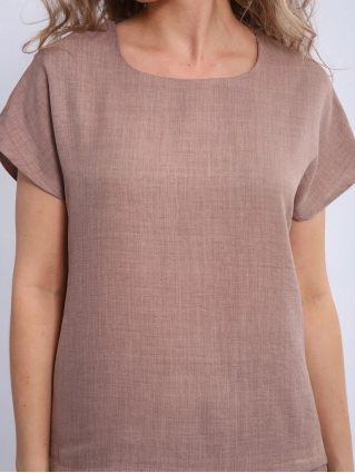 Домашний костюм "Роше" К-120 бежевый